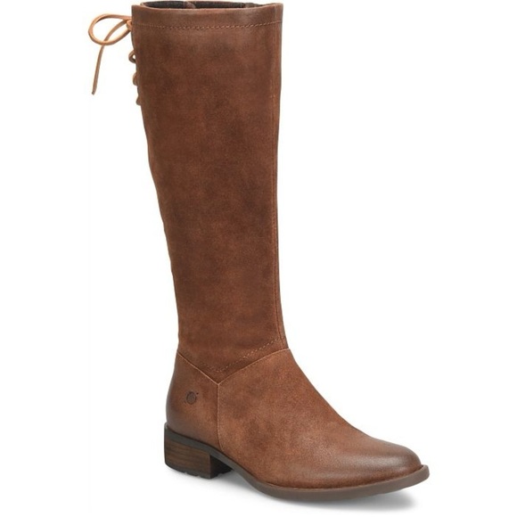 Born Hayden Boots in Rust Tobacco Distressed - Picture 6 of 16